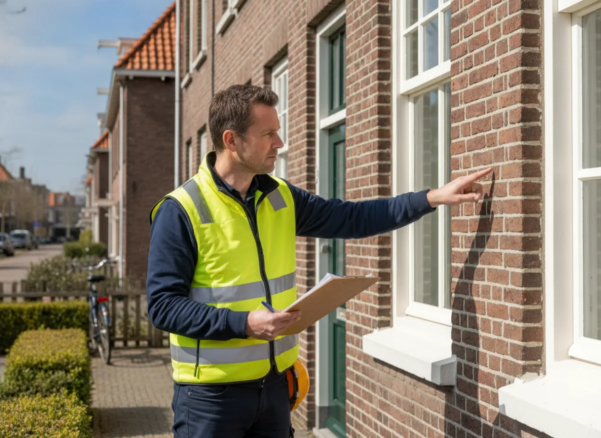 Keurder aan het werk