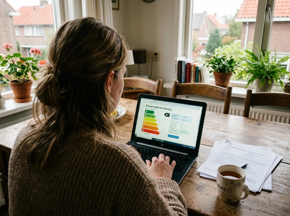 Energielabel van een woning online checken