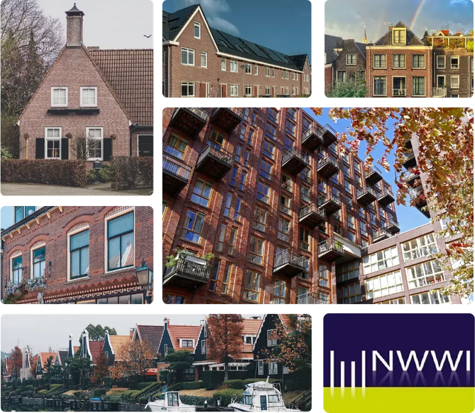Taxateurs aan het werk bij woningen