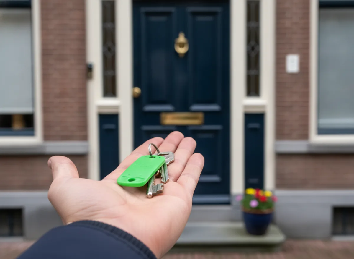 Sleutels in hand