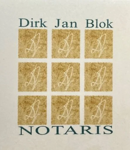 Dirk Jan Blok Notaris logo