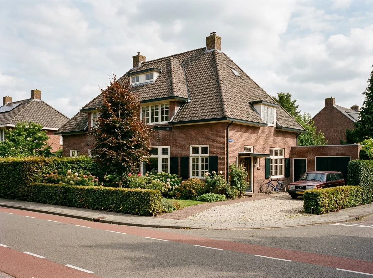 Vrijstaande jaren 30-woning op eigen perceel met tuin en oprit