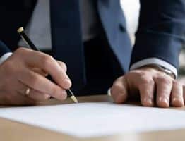 purchase agreement signing